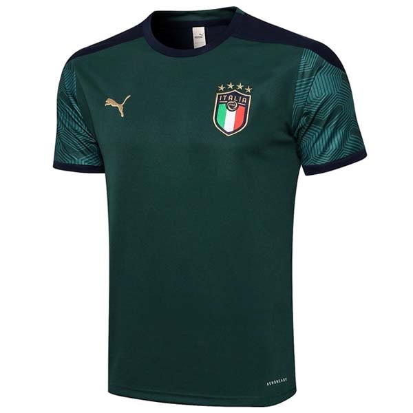 Trainingsshirt Italien 2021-2022 Grün Günstige Fußballtrikots